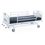 Hydraulic Adjustable Manual Patient Care Bed, 2/3 Functions